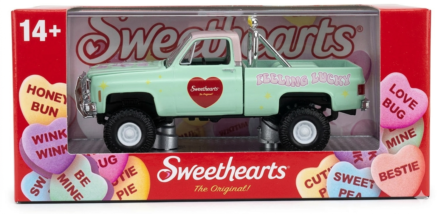 2026 M2 MACHINES,  SWEETHEARTS 1973 CHEVROLET CHEYENNE SUPER 10 4X4  1:64
