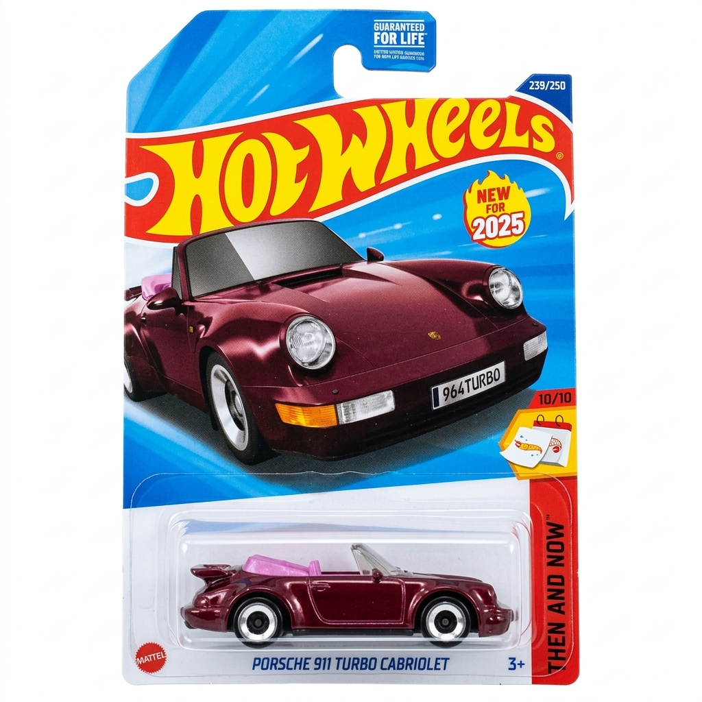 Hot Wheels Porsche 911 Turbo Cabriolet