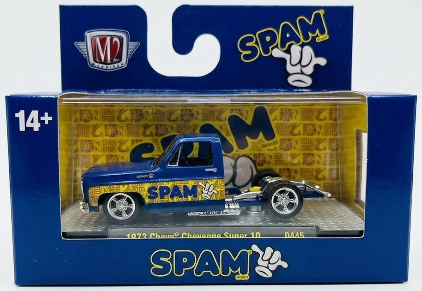 Title: M2 Machines 1973 Chevy Cheyenne Super 10 - SPAM Edition