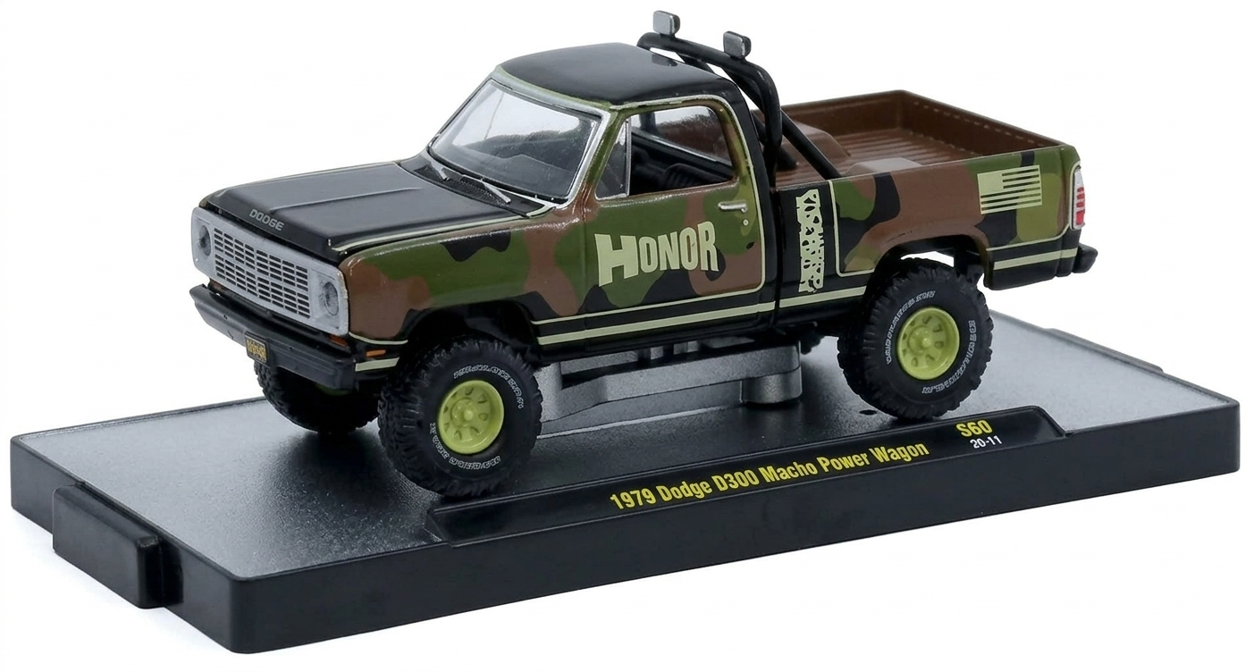 {PRE-ORDER} 1979 Dodge 150 Macho Power Wagon 1:64