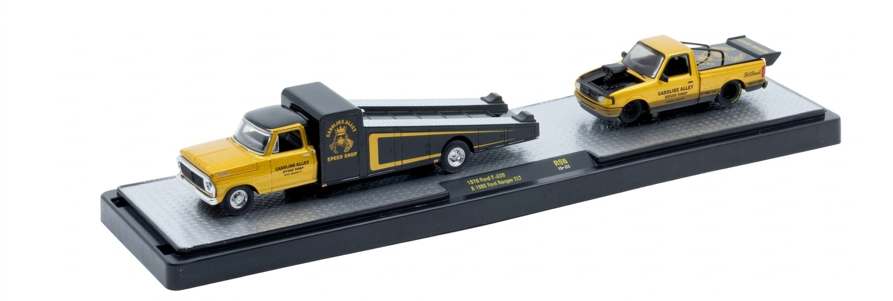 {PRE-ORDER} M2 Machines Hauler 1969 Ford F-350 & 1995 Ford Ranger XLT R96 1:64