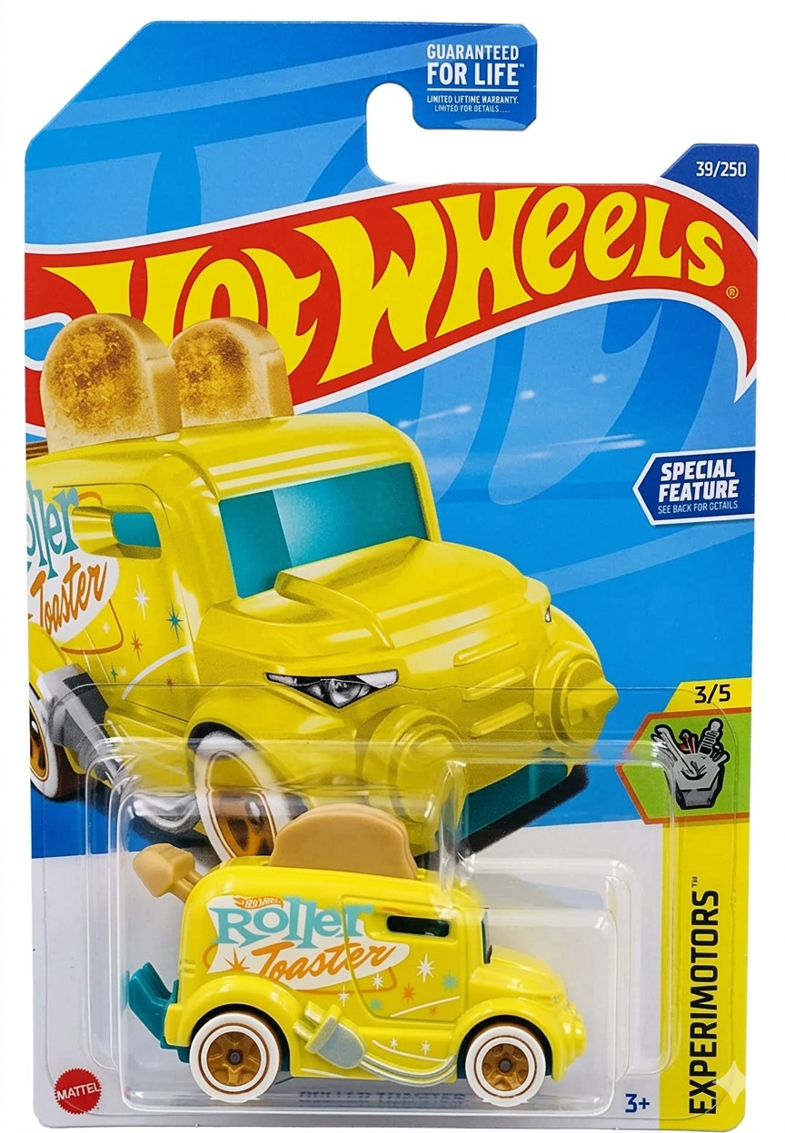Hot Wheels Roller Toaster - Experimotors 3/5