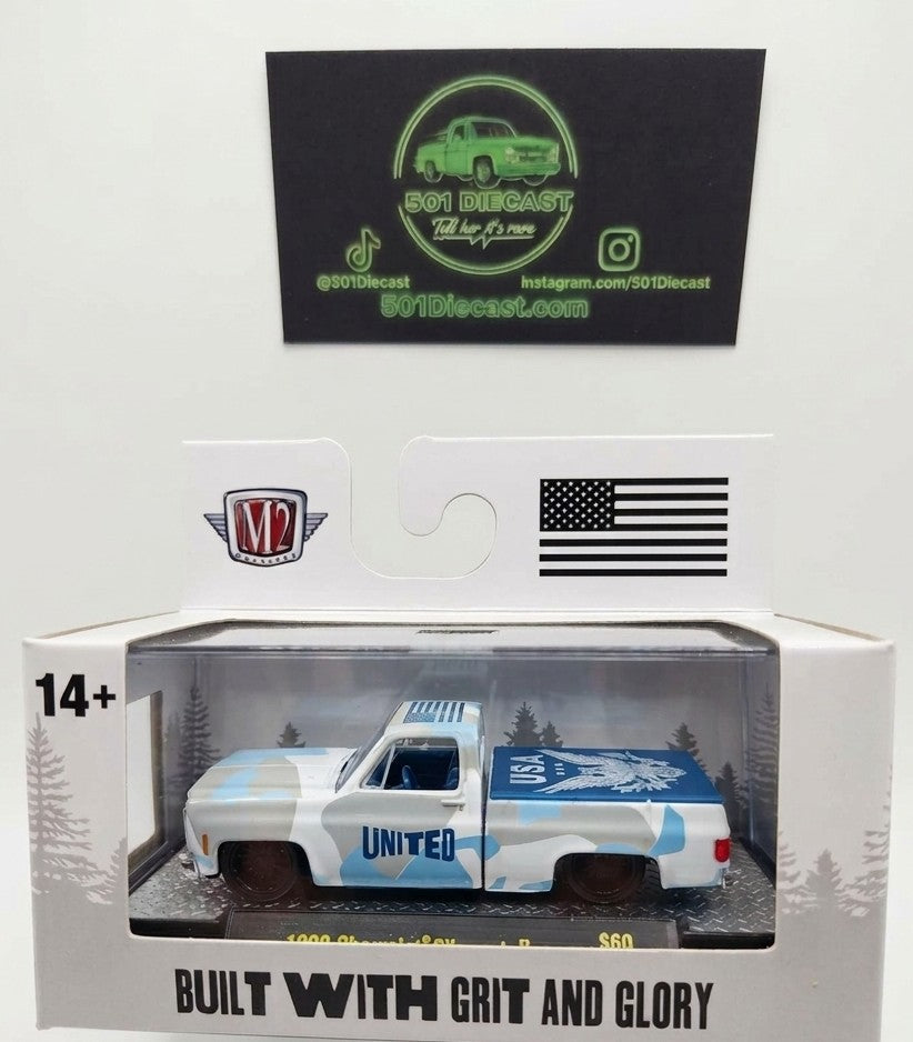 M2 Machines 1973 Chevrolet Cheyenne Super 10 - "United" Edition