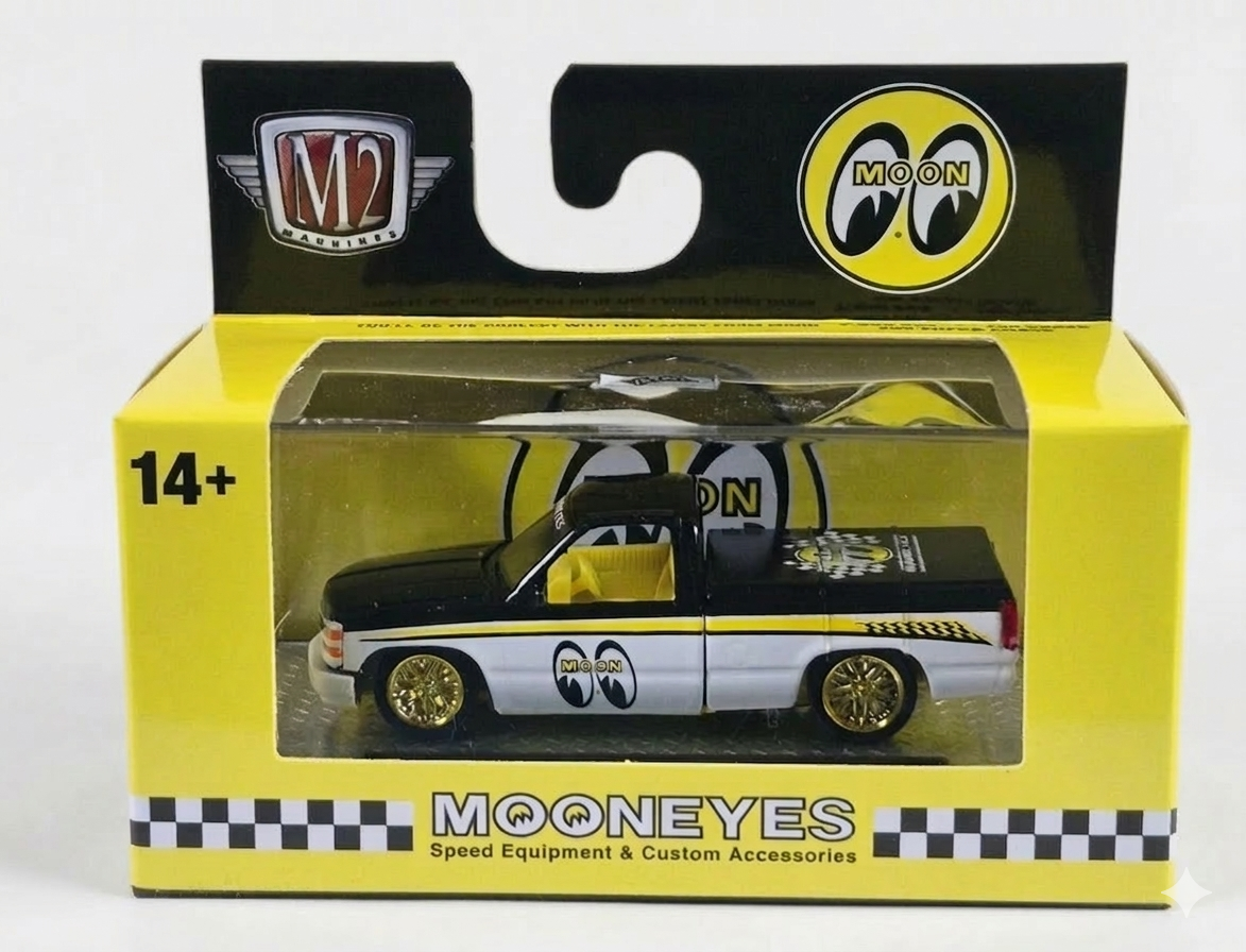 M2 Machines S149 1990 Chevrolet C1500 Silverado Mooneyes CHASE