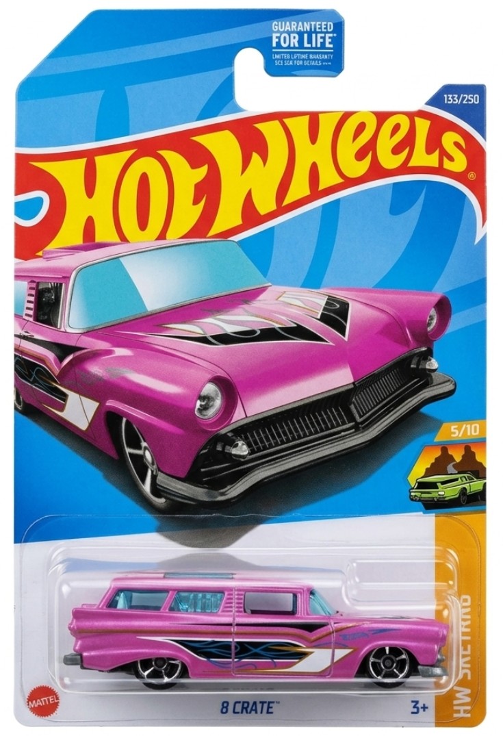 Hot Wheels 8 Crate – 2024 Mainline (Pink) – HW 5/10