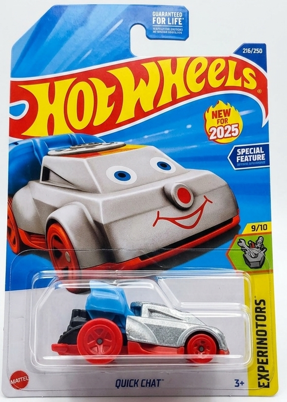 Hot Wheels toy car in packaging on a white background