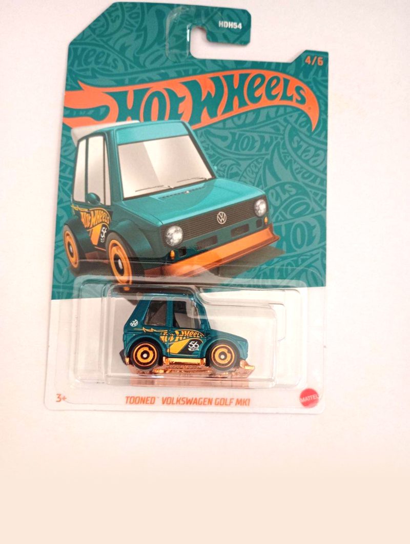 Hot Wheels Tooned Volkswagen Golf MK1 4/6 HDH54